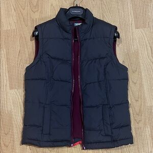 Navy Puffer Vest